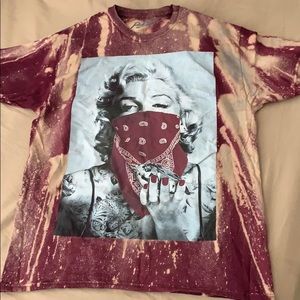Distressed Marilyn Monroe T-shirt